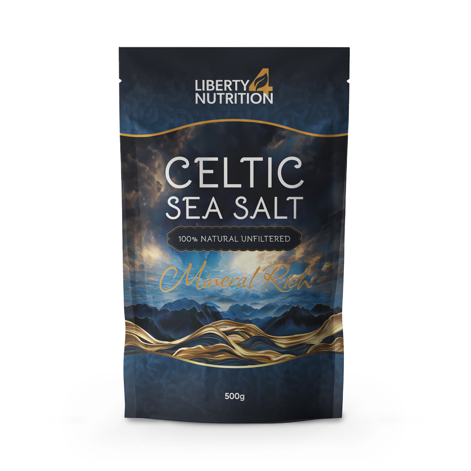 Liberty Nutrition Celtic Sea Salt Coarse 500g, UK version