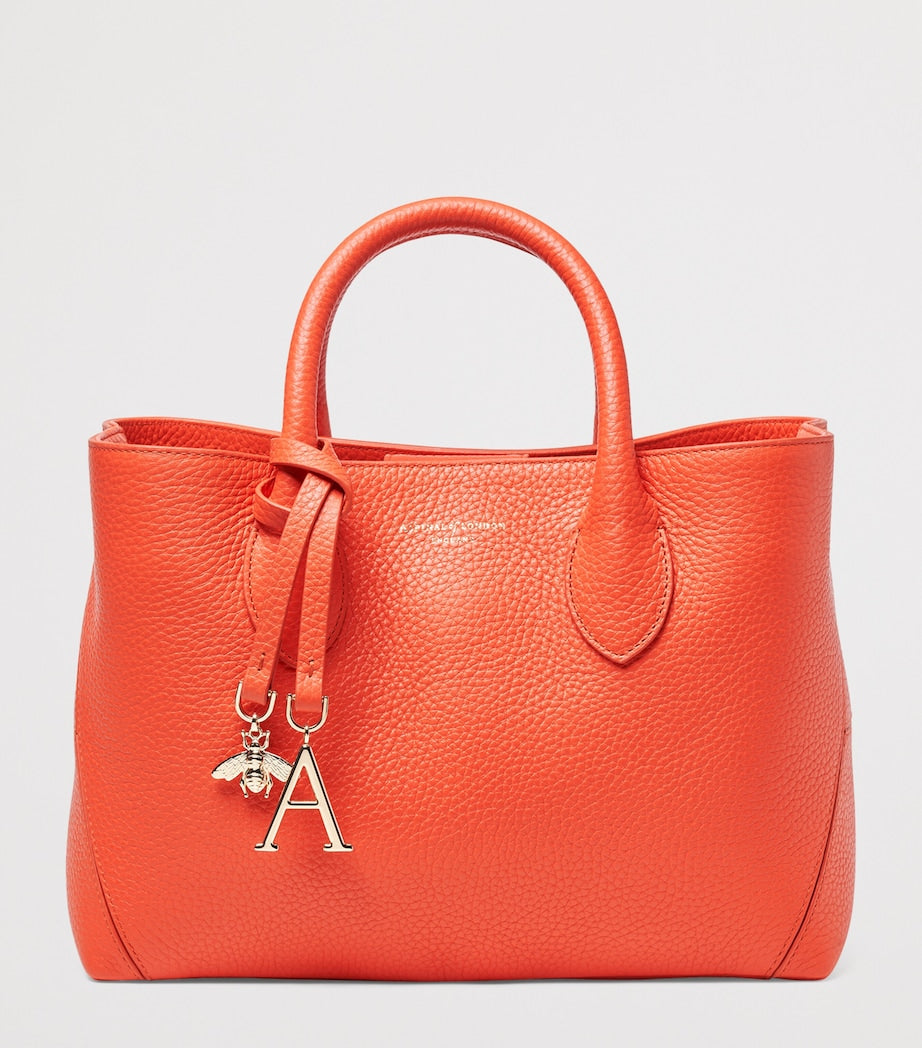 Aspinal of London medium leather tote bag, UK version