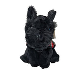 Keel Toys Black Scottie Dog with Tartan Coat 20cm GOODS Superdrug   