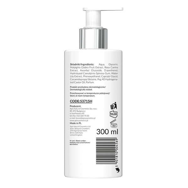 Apis Couperose Stop Barbados Cherry Toner 300ml, imported from the UK