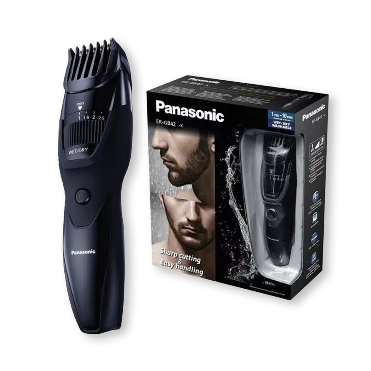 Panasonic Wet & Dry Beard Trimmer ER-GB42 - British product