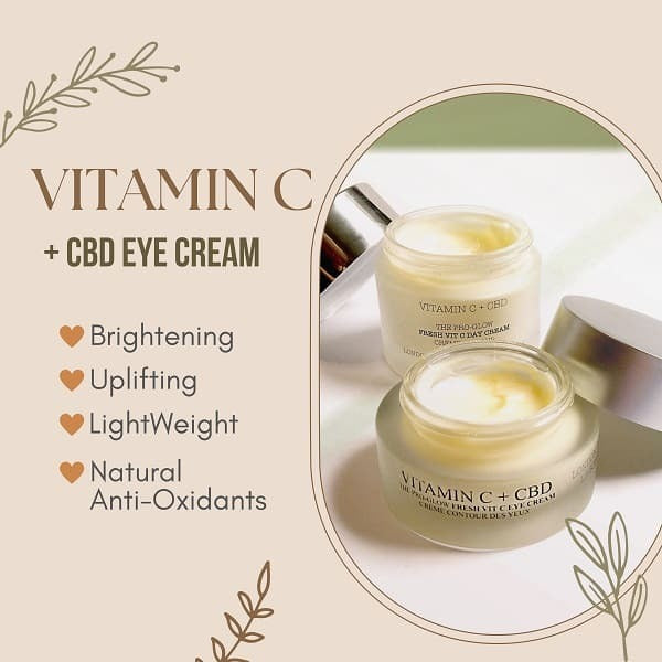 London Botanical Laboratories Vitamin C + CBD Eye Cream