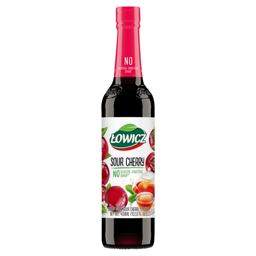 Łowicz Cherry Sour Syrup 400ml