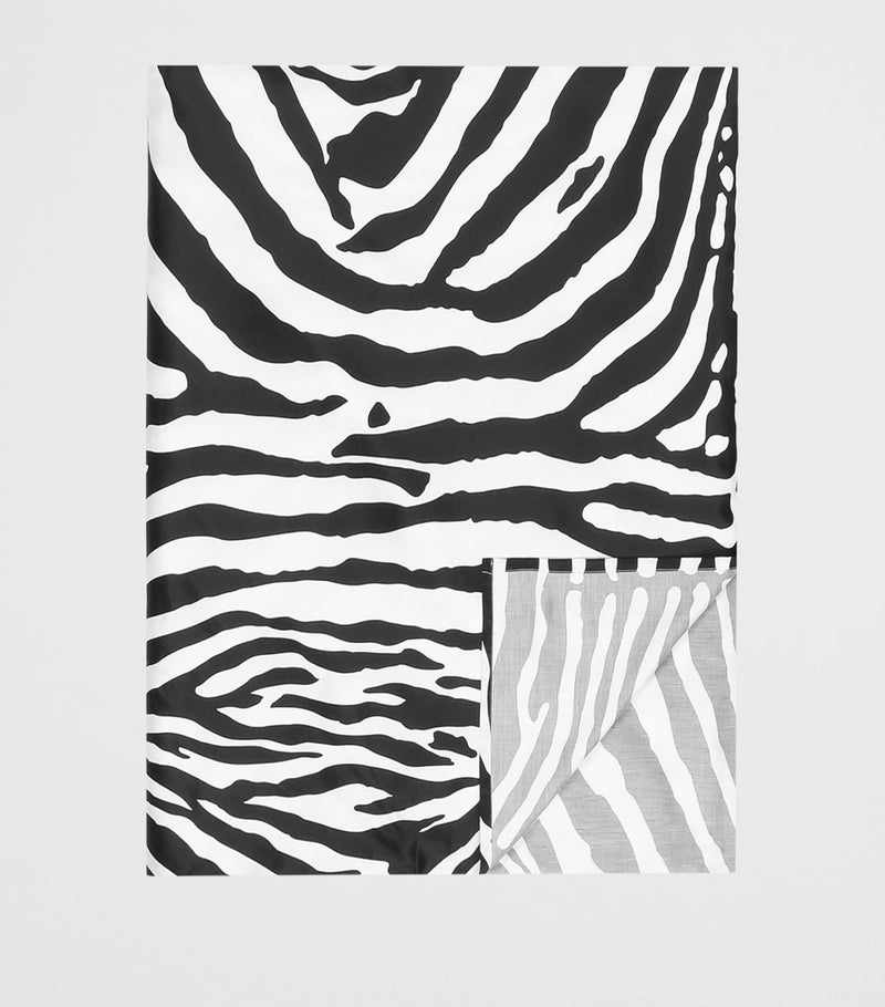 Dolce&Gabbana Casa zebra print king fitted sheet 300cm x 300cm - British product