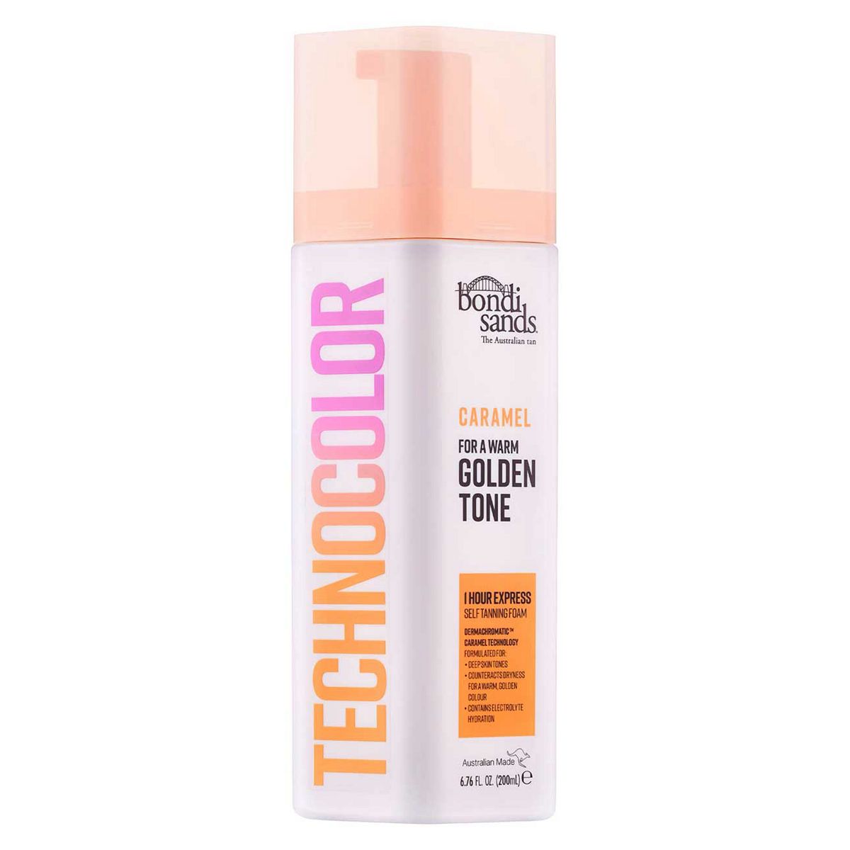 Bondi Sands Technocolor Caramel 1 Hour Express Self Tanning Foam 200ml GOODS Boots   