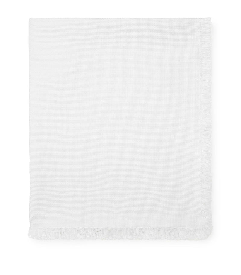 Pratesi cotton Pistoia blanket 305cm x 245cm, imported from the UK
