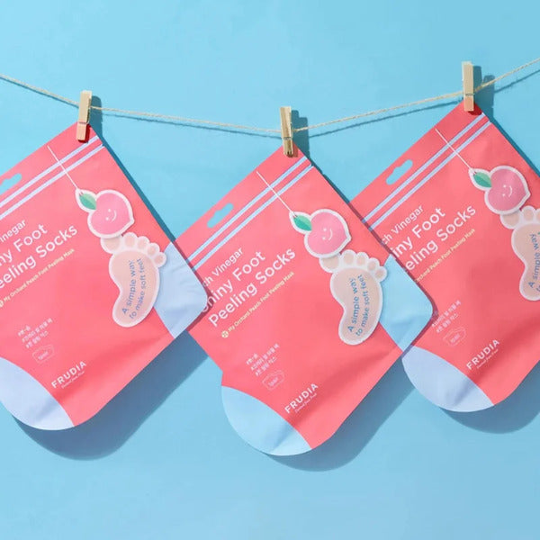 Frudia peach vinegar foot peeling socks 1 pair - British product