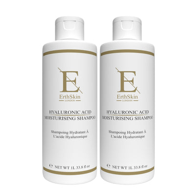Superdrug ErthSkin 2x Hyaluronic Acid Moisturising Shampoo 1L- Buy online at McGrocer