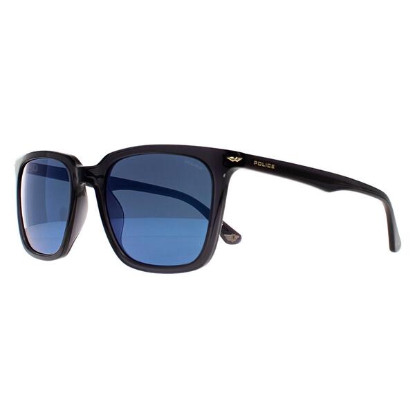 Police SPLL80 Champ 4 grey mirrored sunglasses, UK version