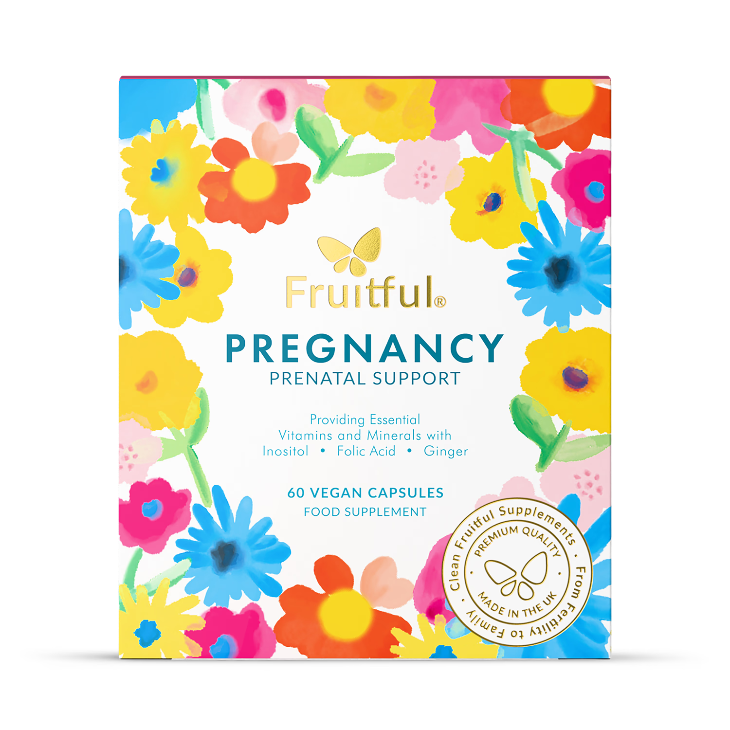 Fruitful Pregnancy Prenatal Formula Capsules 60 - imported from the UK