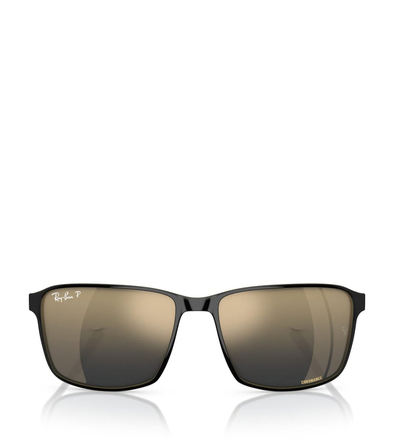 Ray-Ban RB3721CH Chromance metal sunglasses (British brand)