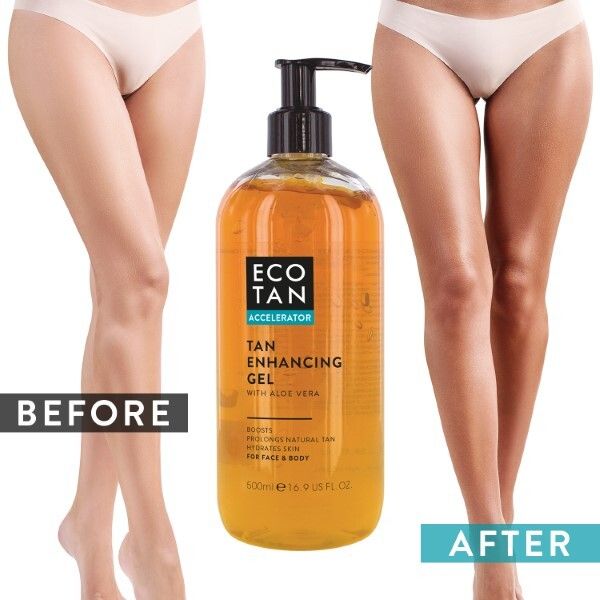 EcoTan Accelerator Tan Enhancing Gel with Aloe Vera 500ml GOODS Superdrug   