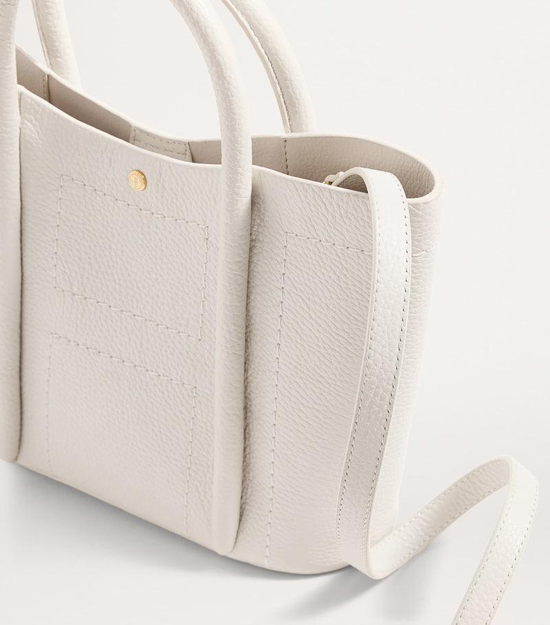 Harrods leather rope tote bag - British product