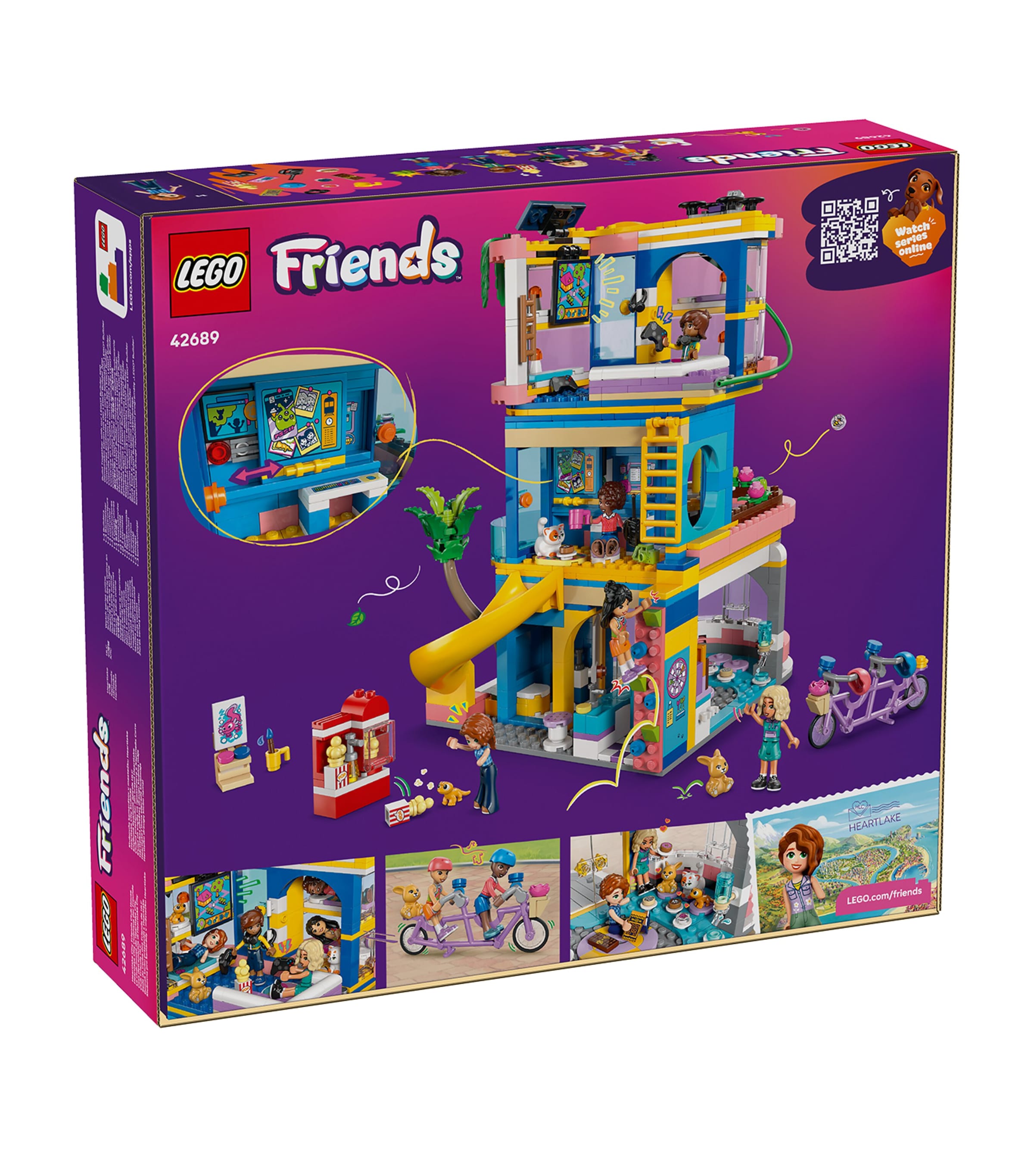 LEGO Friends Heartlake City Club House playset, UK version