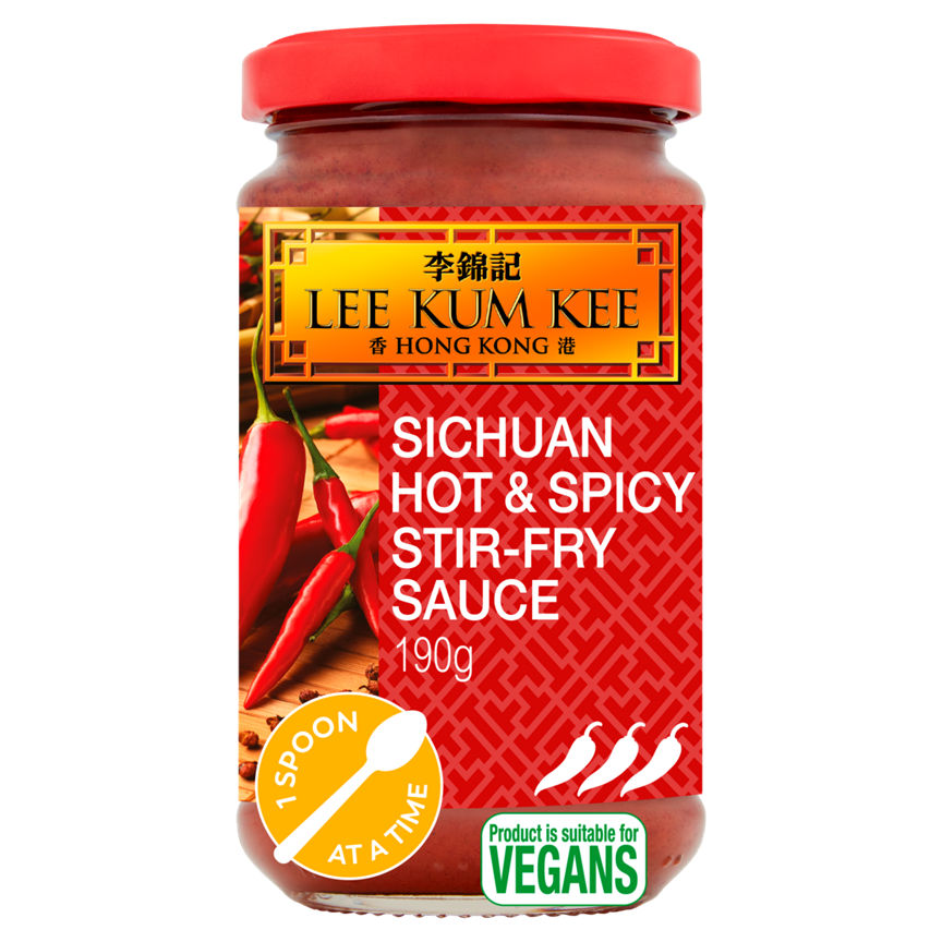 Lee Kum Kee Kee Sichuan Style Hot & Spicy Stir-Fry Sauce 190g