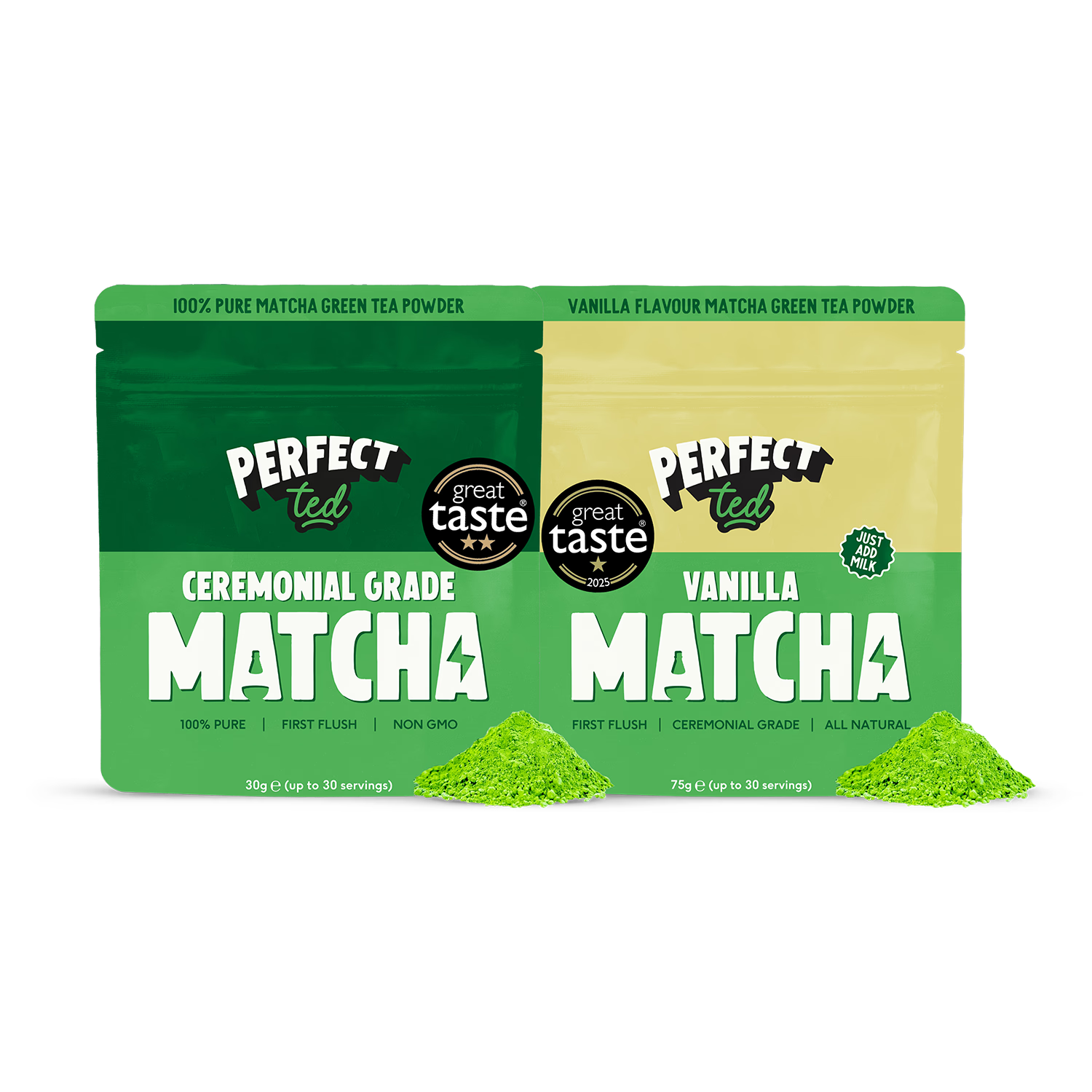 Perfect Ted Matcha Favourites Bundle, imported from the UK