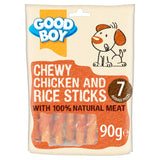 Good Boy Chewy Chicken and Rice Sticks 90g Dog chews Sainsburys   