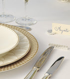 Christofle versilberte Platzkartenhalter Set aus 2 - Britisches Produkt