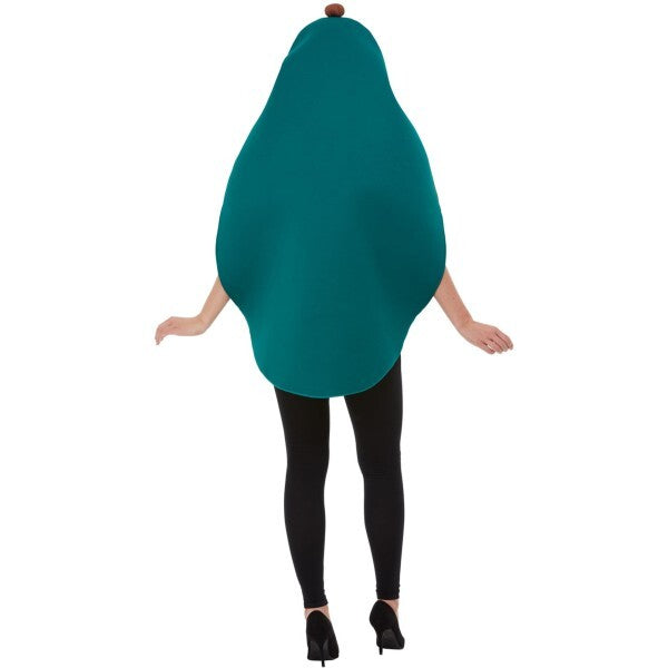 Smiffys avocado costume green hooded tabard (British brand)