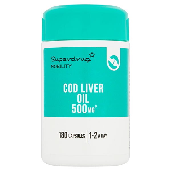 Cod Liver Oil 500mg 180 GOODS Superdrug   