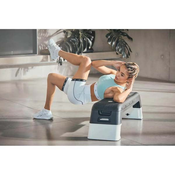 Reebok Deck adjustable platform bench White/Black - British product
