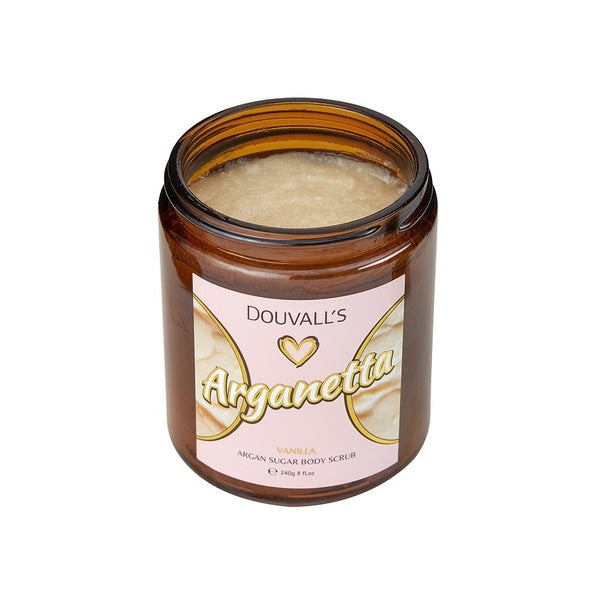 Douvalls Argan Sugar Body Scrub 240g, UK version