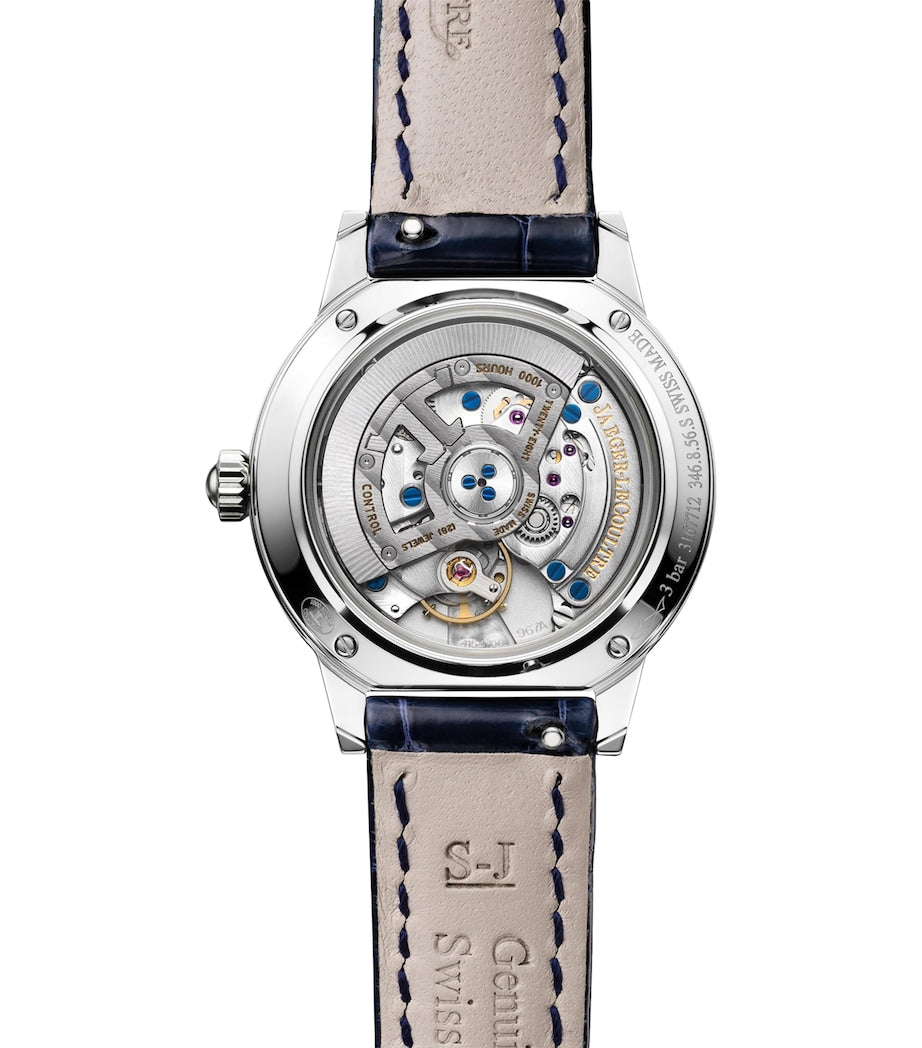 Jaeger-LeCoultre Rendez-Vous stainless steel watch with diamond bezel (British brand)