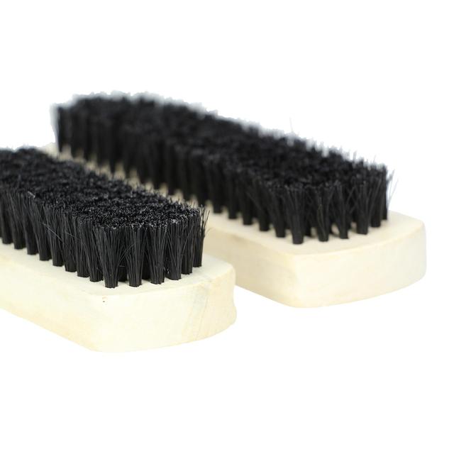 Elliotts Wooden Black Shoe Brushes Set of 2 General Household M&S   