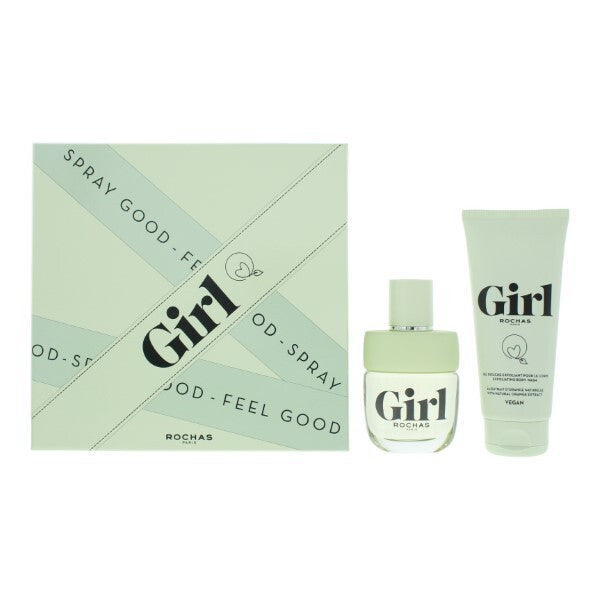 Rochas Girl Eau de Toilette gift set 60ml, imported from the UK
