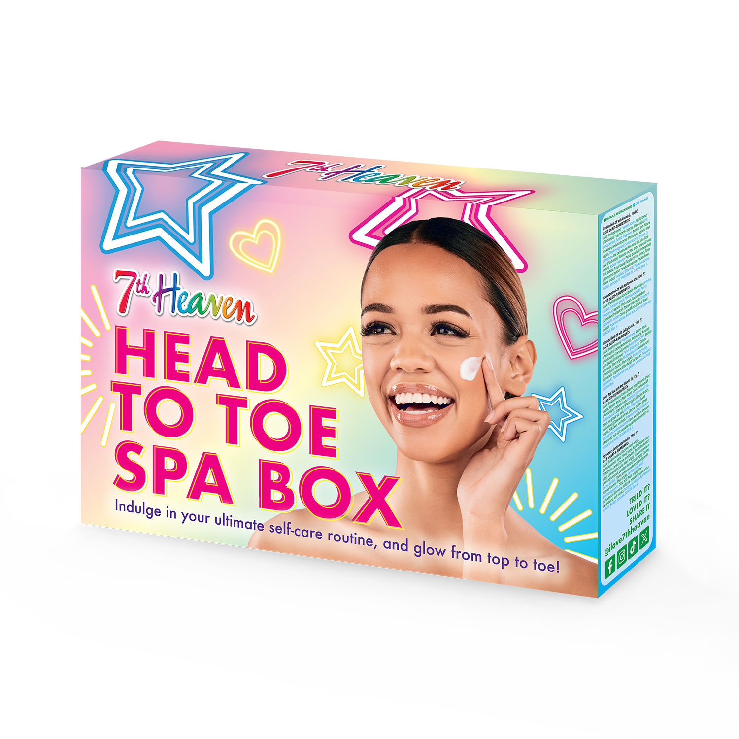 7th Heaven Head to Toe Spa Set gift set (British brand)