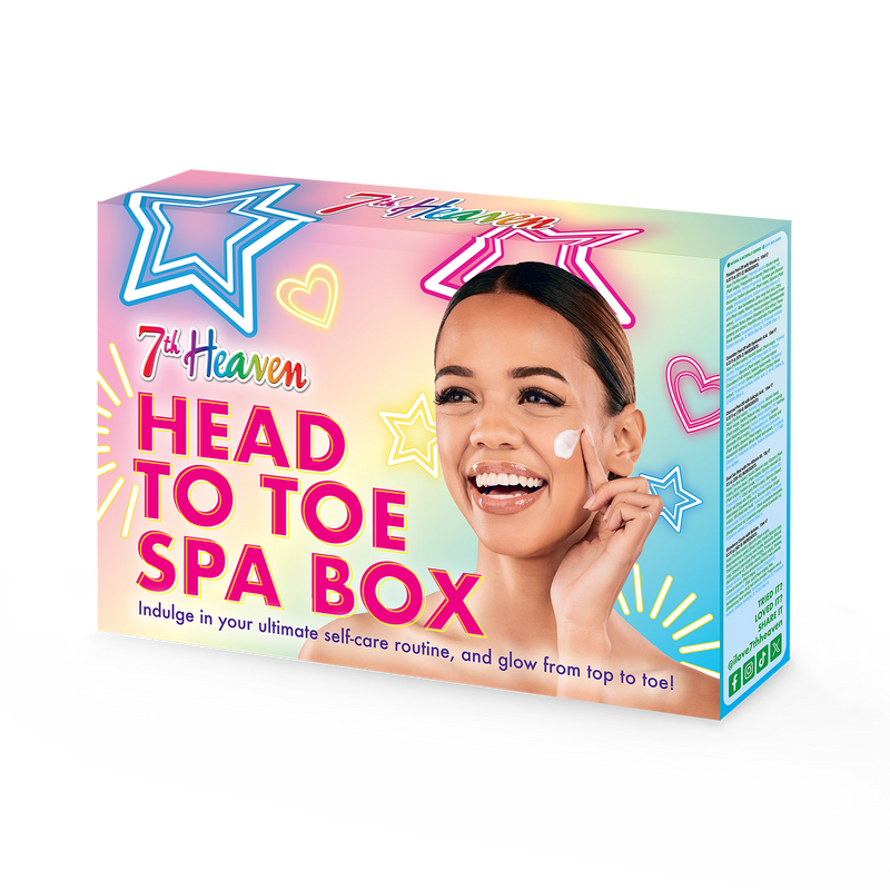 7th Heaven Head to Toe Spa Set gift set (British brand)