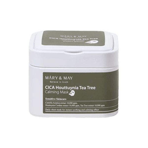 MARY & MAY Cica Houttuynia Cordata Tea Tree Calming Mask