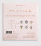 Atelier Choux Jeanne Jewel Set press-on buttons - British product
