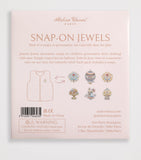 Atelier Choux Jeanne Jewel Set press-on buttons - British product