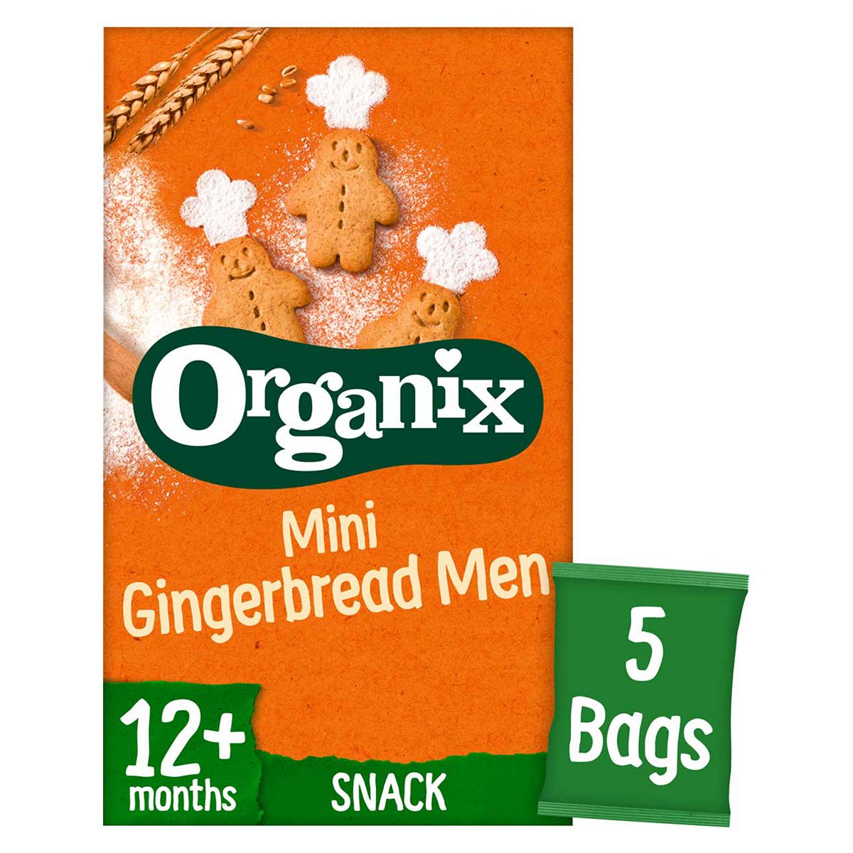 Organix Mini Gingerbread Men (5x20g) GOODS Boots   