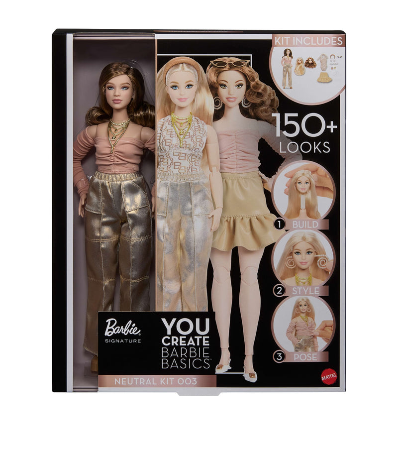 Barbie Signature You Create Neutral Kit doll, imported from the UK