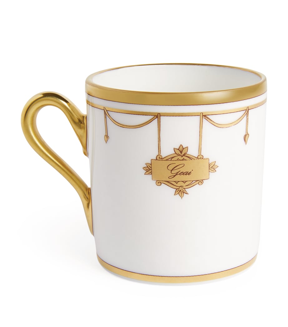 GINORI 1735 Volière Geai espresso cup, UK version