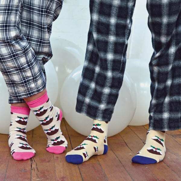 Sock Snob men's Christmas patterned socks, UK version