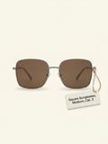 Gucci GG1713SA square-frame metal sunglasses (British brand)
