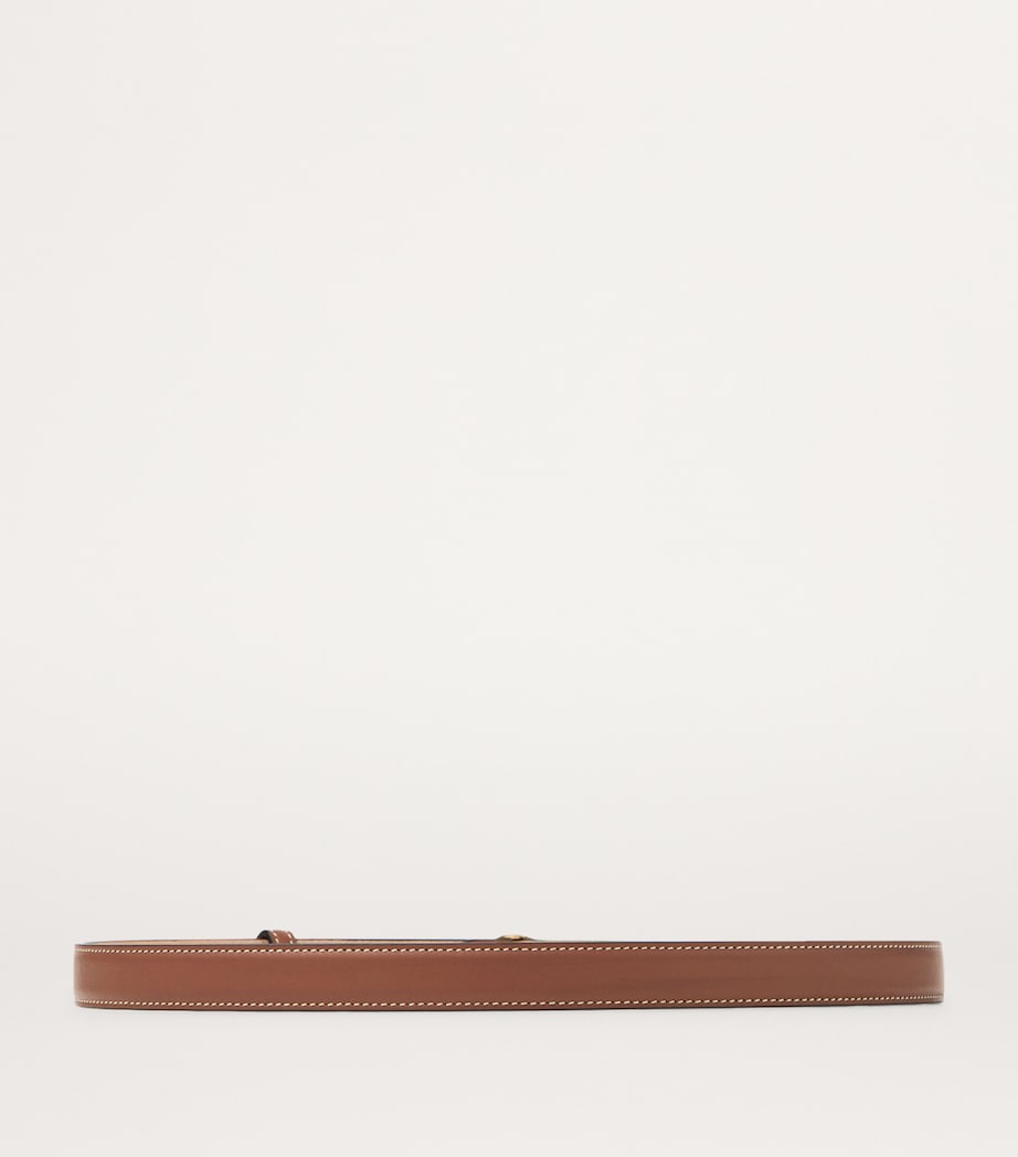 Jimmy Choo belt diamond buckle leather 2cm, UK version