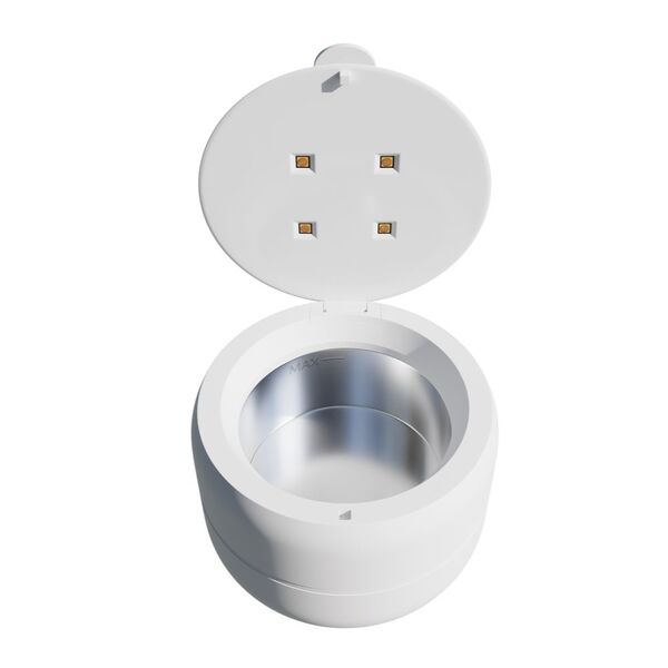 Opulus Ultrasonic Retainer Cleaner White imported from the UK