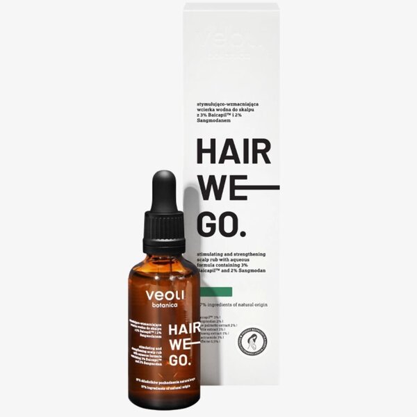 Veoli Botanica HAIR WE GO scalp rub 50ml (British brand)