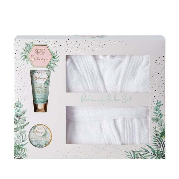 The Kind Edit Co. Spa Botanique bath robe gift set 50ml, UK version