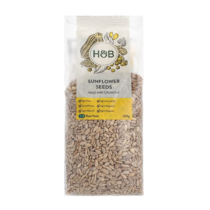 Holland & Barrett Sunflower Seeds 500g Seeds Holland&Barrett   