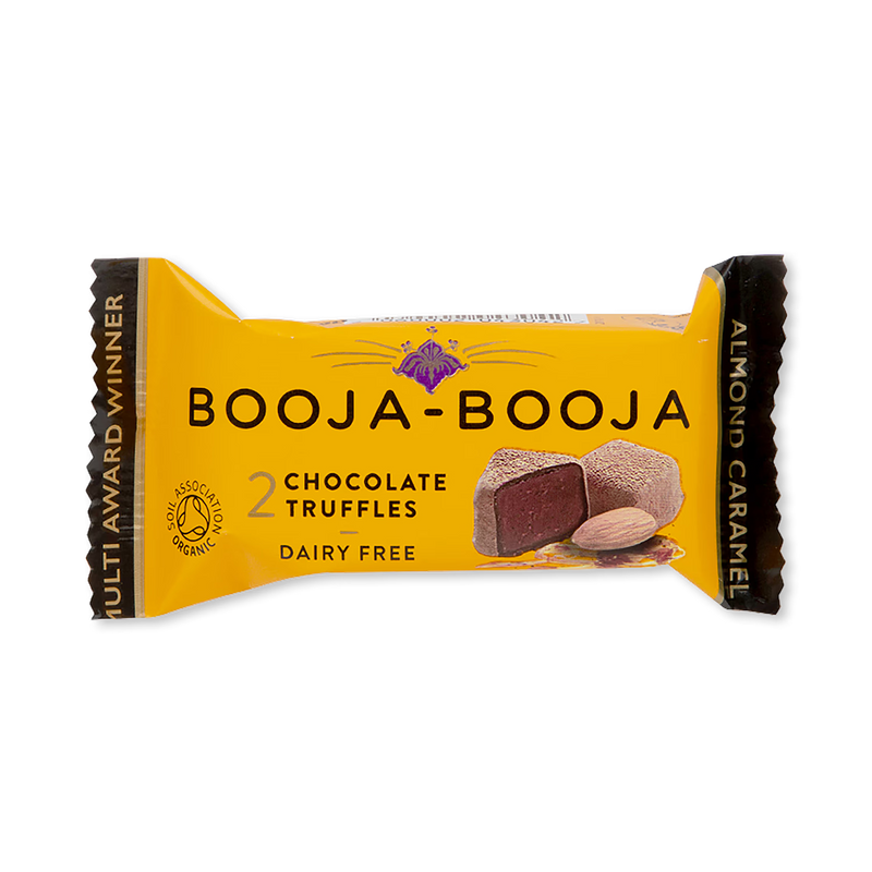 Booja Booja almond caramel chocolate truffles 2 pack - British product