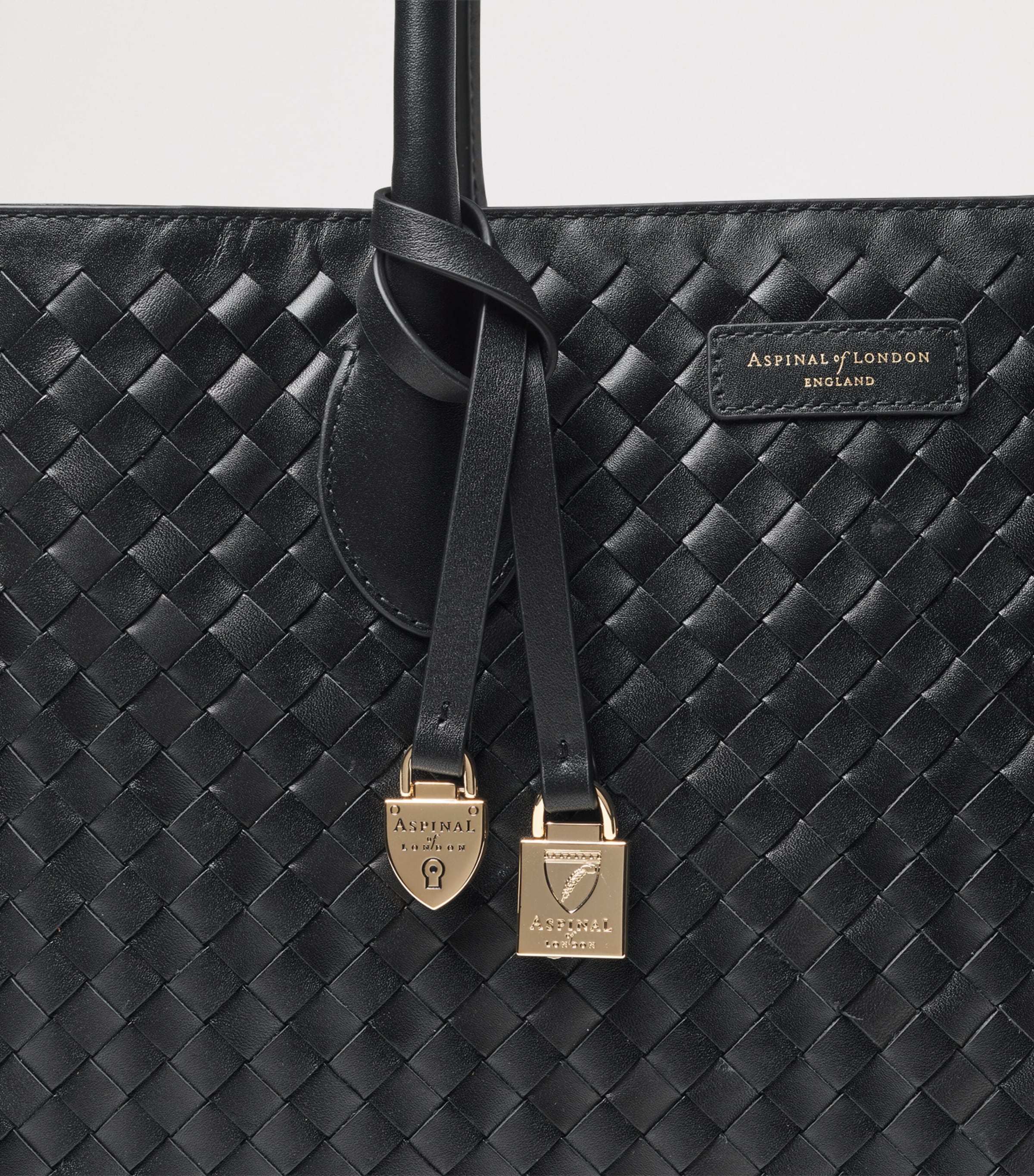Aspinal of London leather tote bag - British product