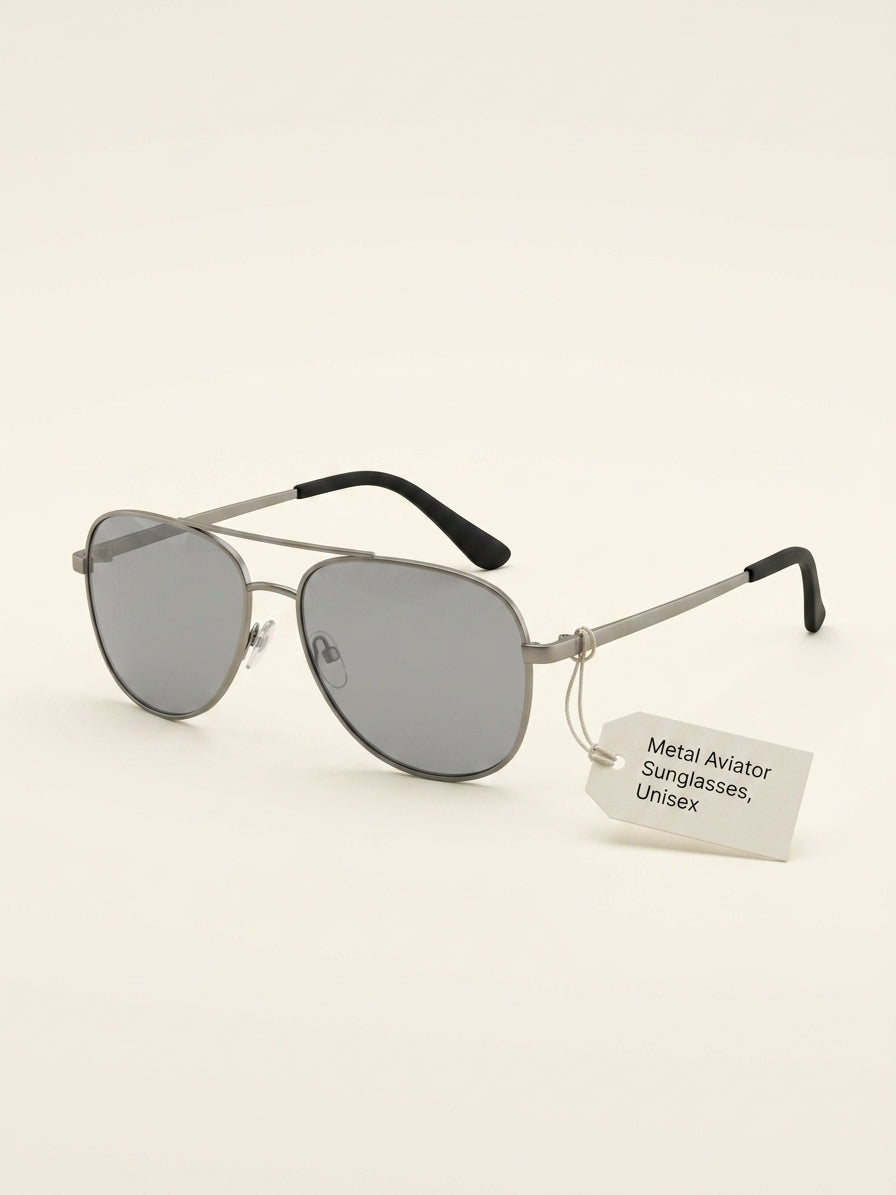 Prada PS B51S pilot metal sunglasses, imported from the UK