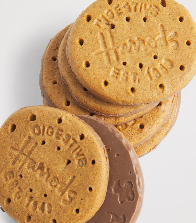 Harrods spiced milk chocolate digestive biscuits 200g, UK version