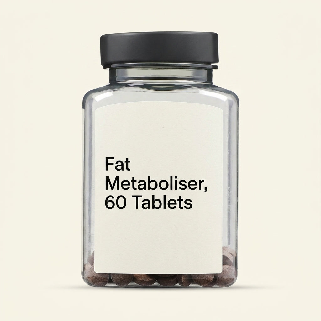 Holland & Barrett fat metaboliser 60-count, imported from the UK