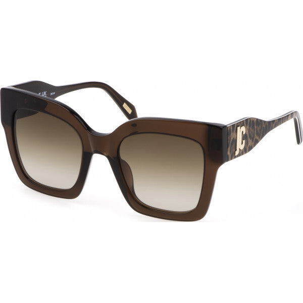 Lunettes de soleil marron Just Cavalli avec monture en acétate, version UK